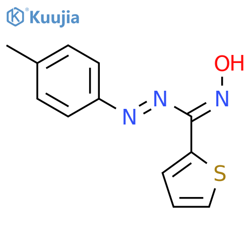 DIAZENE, [(HYDROXYIMINO)-2-THIENYLMETHYL](4-METHYLPHENYL)- structure