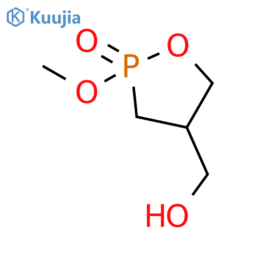 1,2-OXAPHOSPHOLANE-4-METHANOL, 2-METHOXY-, 2-OXIDE structure