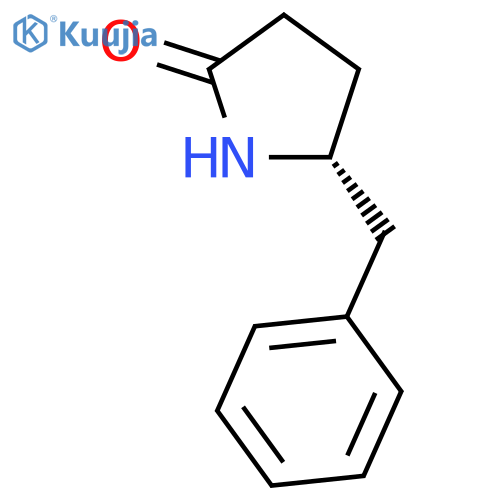 (5R)-5-(phenylMethyl)-2-Pyrrolidinone structure