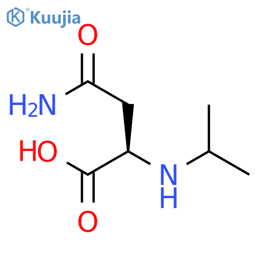 D-Asparagine, N-(1-methylethyl)- structure