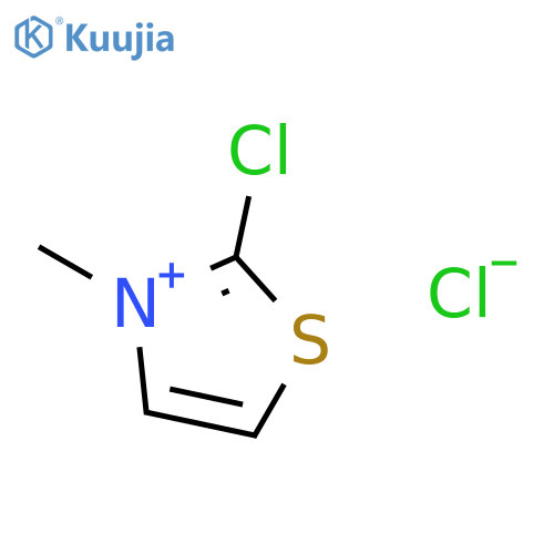 THIAZOLIUM, 2-CHLORO-3-METHYL-, CHLORIDE structure