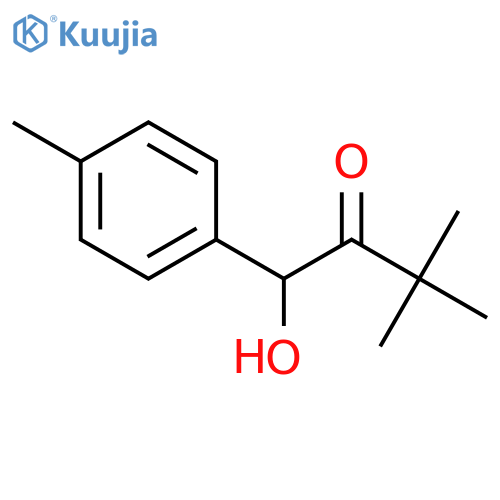 2-Butanone,1-hydroxy-3,3-dimethyl-1-(4-methylphenyl)- structure