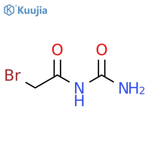 Acetamide,N-(aminocarbonyl)-2-bromo- structure
