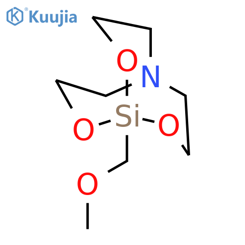 2,8,9-Trioxa-5-aza-1-silabicyclo[3.3.3]undecane, 1-(methoxymethyl)- structure