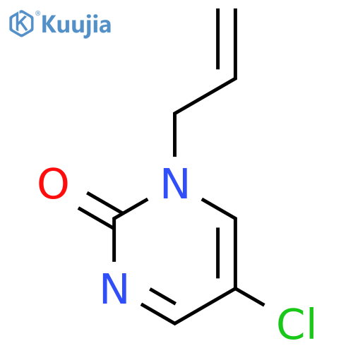 5-Chloro-1-(prop-2-en-1-yl)pyrimidin-2(1H)-one structure