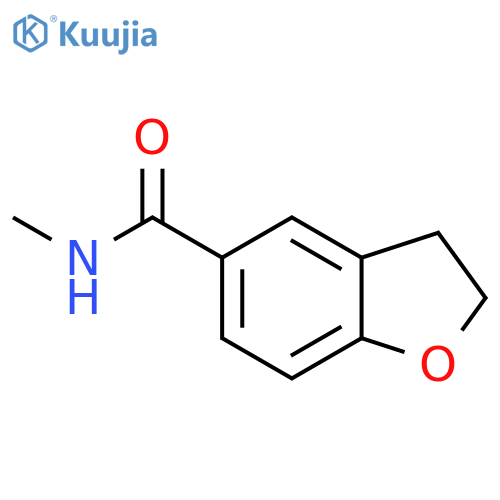 2,3-Dihydro-benzofuran-5-carboxylic acid methylamide structure