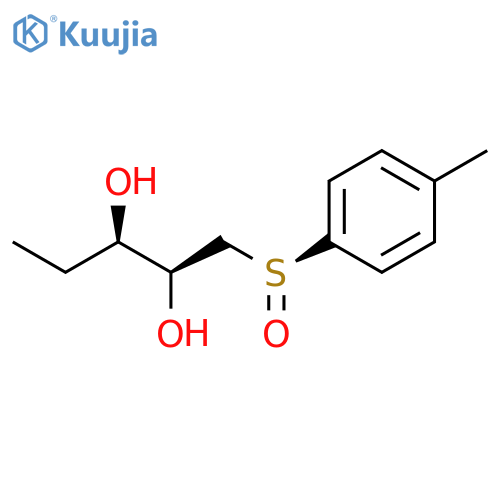 D-threo-Pentitol, 1,4,5-trideoxy-1-[(S)-(4-methylphenyl)sulfinyl]- structure