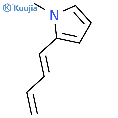1H-Pyrrole, 2-(1,3-butadienyl)-1-methyl- structure