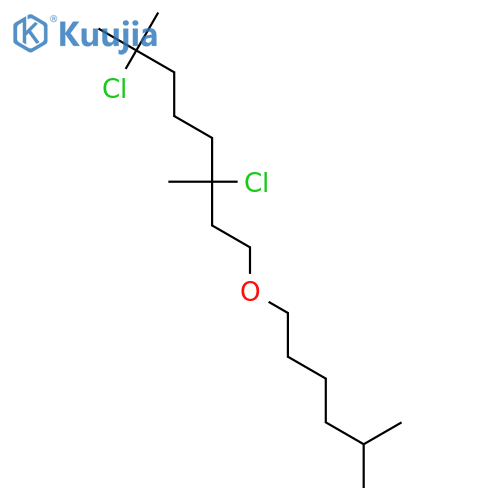 OCTANE, 3,7-DICHLORO-1-(ISOHEPTYLOXY)-3,7-DIMETHYL- structure