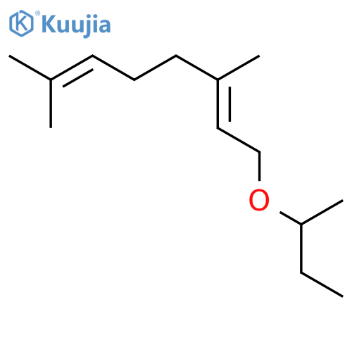 2,6-OCTADIENE, 3,7-DIMETHYL-1-(1-METHYLPROPOXY)-, (E)- structure