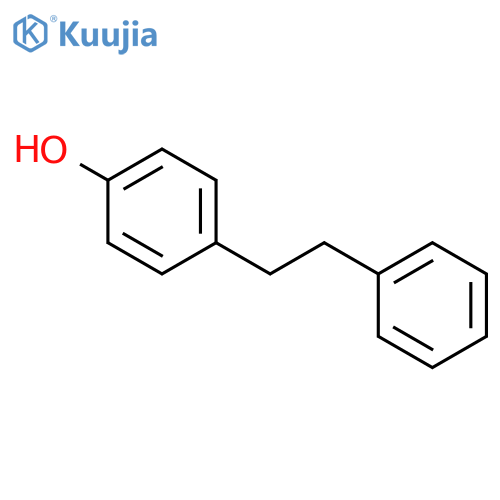 1-(4-hydroxyphenyl)-2-phenylethane structure