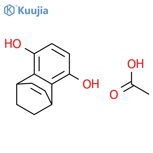 1,4-ETHANONAPHTHALENE-5,8-DIOL, 1,4-DIHYDRO-, MONOACETATE structure
