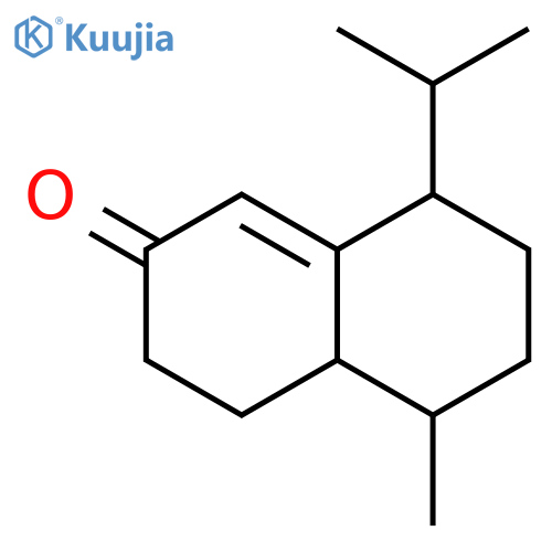 (1R,7R,10S)-7-(1-Methylethyl)-10-methylbicyclo[4.4.0]dec-5-en-4-one structure