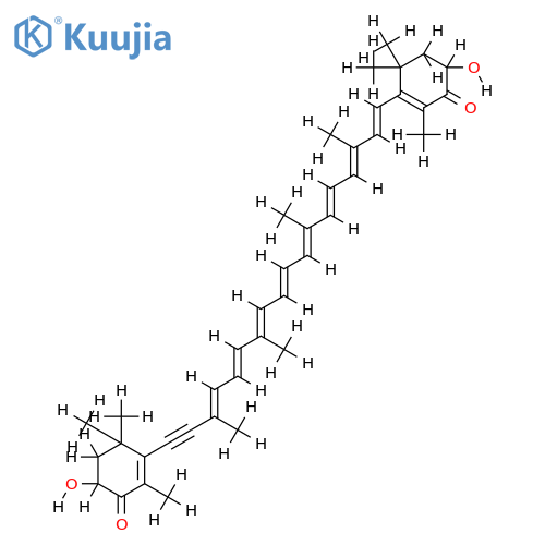 7,8-didehydroastaxaanthin structure