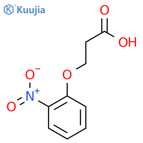 3-(2-Nitrophenoxy)propanoic acid structure