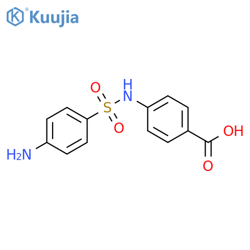 Benzoic acid,4-[[(4-aminophenyl)sulfonyl]amino]- structure