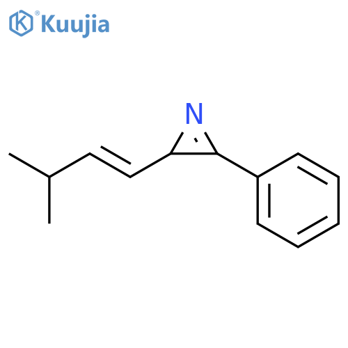2H-AZIRINE, 2-(3-METHYL-1-BUTENYL)-3-PHENYL- structure