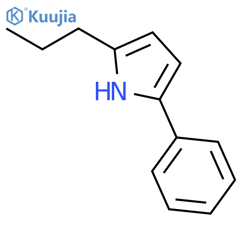 1H-PYRROLE, 2-PHENYL-5-PROPYL- structure