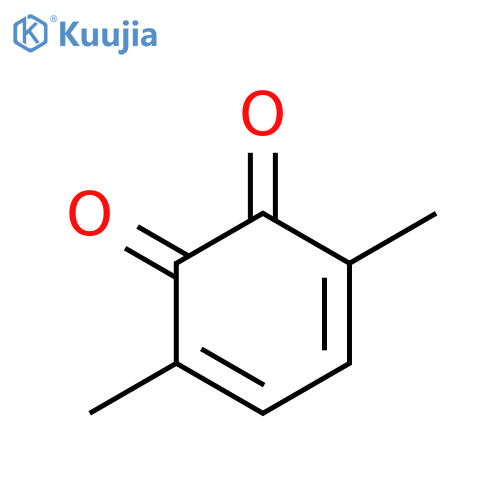 3,5-Cyclohexadiene-1,2-dione, 3,6-dimethyl- structure