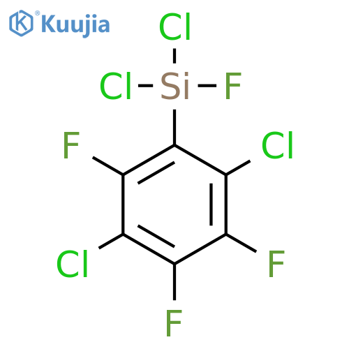 Silane, dichloro(2,5-dichloro-3,4,6-trifluorophenyl)fluoro- structure