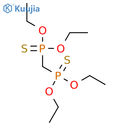 PHOSPHONOTHIOIC ACID, METHYLENEBIS-, O,O,O,O-TETRAETHYL ESTER structure