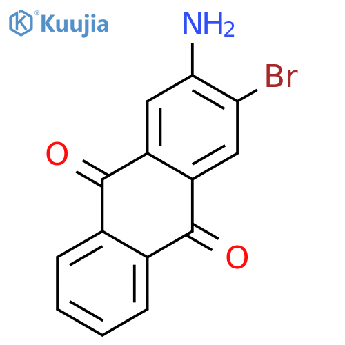 9,10-Anthracenedione,2-amino-3-bromo- structure