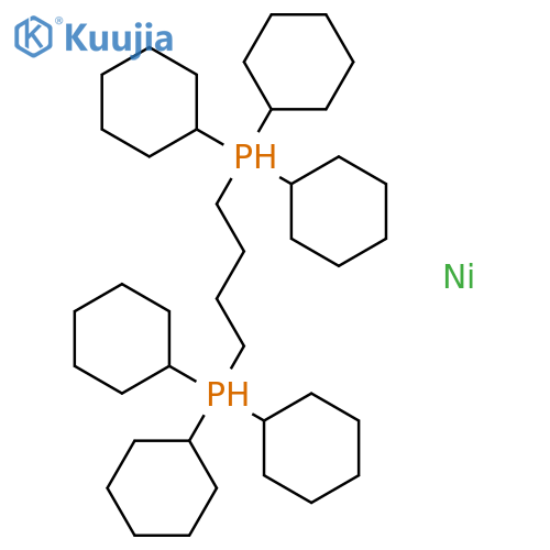 NICKEL, 1,4-BUTANEDIYLBIS(TRICYCLOHEXYLPHOSPHINE)- structure