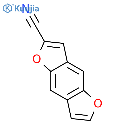 Benzo[1,2-b:4,5-b']difuran-2-carbonitrile structure