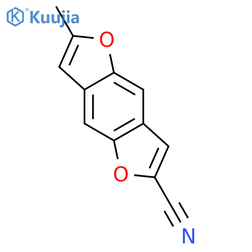 BENZO[1,2-B:4,5-B']DIFURAN-2-CARBONITRILE, 6-METHYL- structure