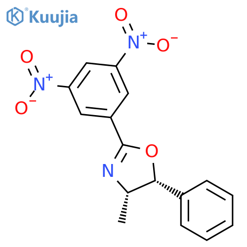 Oxazole, 2-(3,5-dinitrophenyl)-4,5-dihydro-4-methyl-5-phenyl-, cis- structure