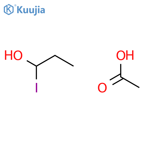 1-PROPANOL, 1-IODO-, ACETATE structure