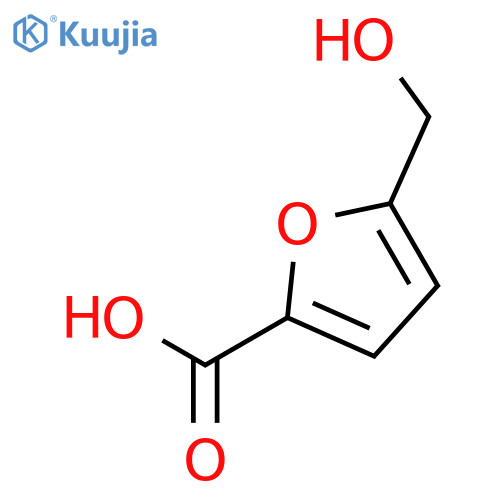 5-Hydroxymethyl-2-furancarboxylic acid structure