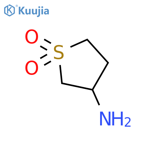 1,1-dioxothiolan-3-amine structure