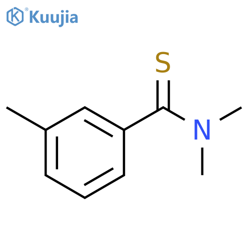 Benzenecarbothioamide, N,N,3-trimethyl- structure