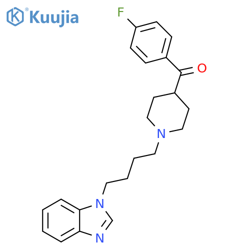 Methanone,[1-[4-(1H-benzimidazol-1-yl)butyl]-4-piperidinyl](4-fluorophenyl)- structure