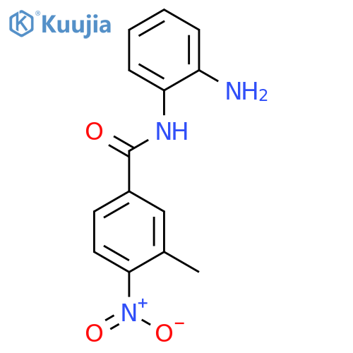 BENZAMIDE, N-(2-AMINOPHENYL)-3-METHYL-4-NITRO- structure