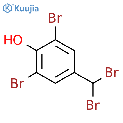 2,\u200b6-\u200bDibromo-\u200b4-\u200b(dibromomethyl)phenol structure