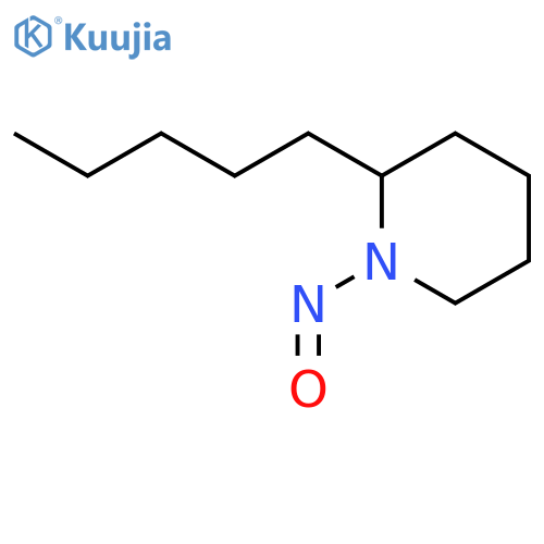 Piperidine, 1-nitroso-2-pentyl- structure
