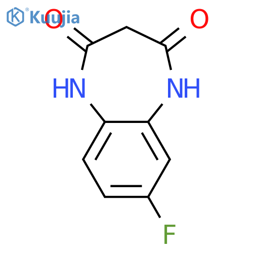 7-Fluoro-1H-1,5-benzodiazepine-2,4(3H,5H)-dione structure