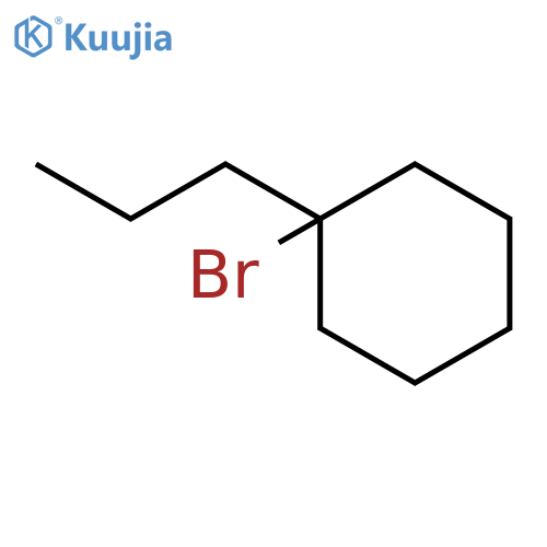 1-Bromo-1-propylcyclohexane structure