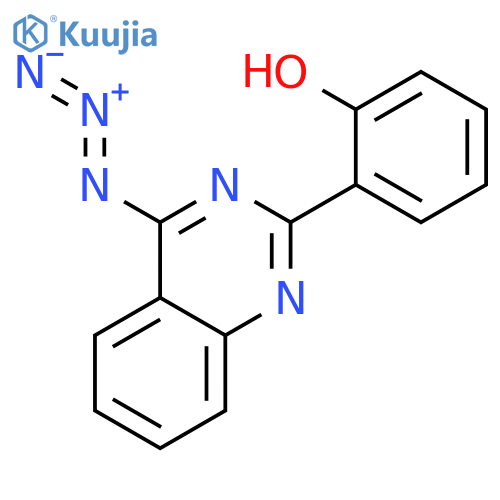 6-(4-Azidoquinazolin-2(1H)-ylidene)cyclohexa-2,4-dien-1-one structure