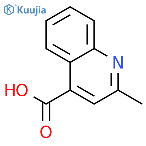 2-Methylquinoline-4-carboxylic acid structure