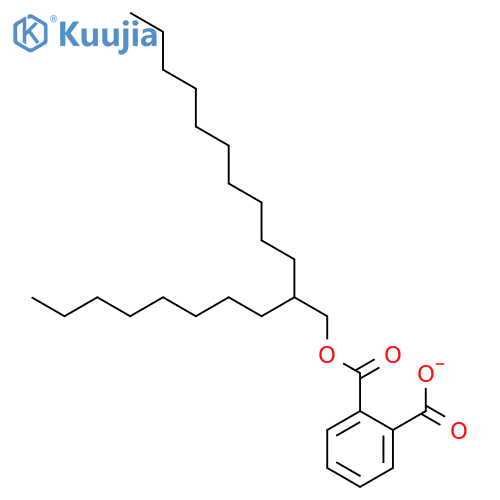 1,2-Benzenedicarboxylic acid, mono(2-octyldodecyl) ester structure