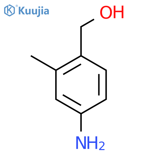(4-Amino-2-methylphenyl)methanol structure