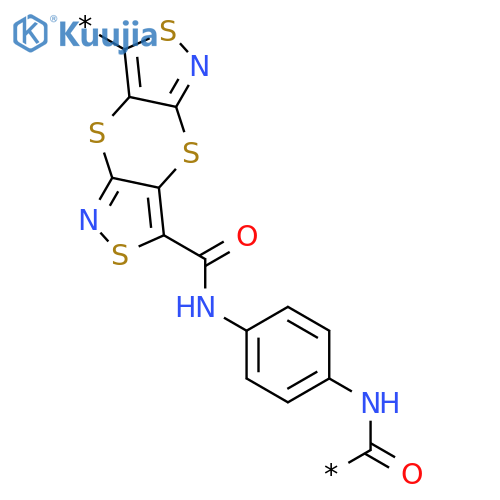 POLY([1,4]DITHIINO[2,3-C:5,6-C']DIISOTHIAZOLE-3,7-DIYLCARBONYLIMINO-1,4-PHENYLENEIMINOCARBONYL) structure