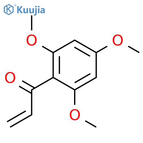 1-(2,4,6-trimethoxyphenyl)prop-2-en-1-one structure