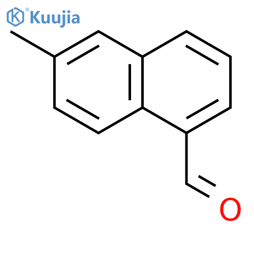 methyl 6-methyl-1-naphthaldehyde structure