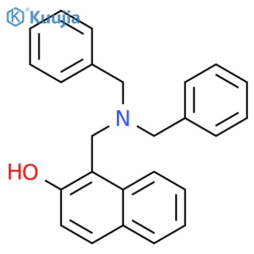 1-[(dibenzylamino)methyl]naphthalen-2-ol structure