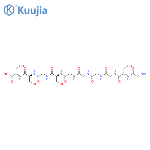 L-Serine, glycyl-L-serylglycylglycylglycylglycyl-L-serylglycyl-L-seryl- structure