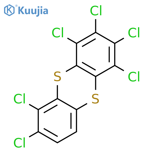 Thianthrene, hexachloro- structure